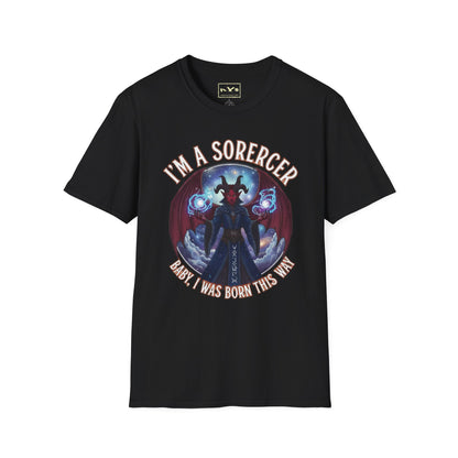 I'm A Sorcerer  NVS Graphic T-Shirt — Fantasy Character Tee