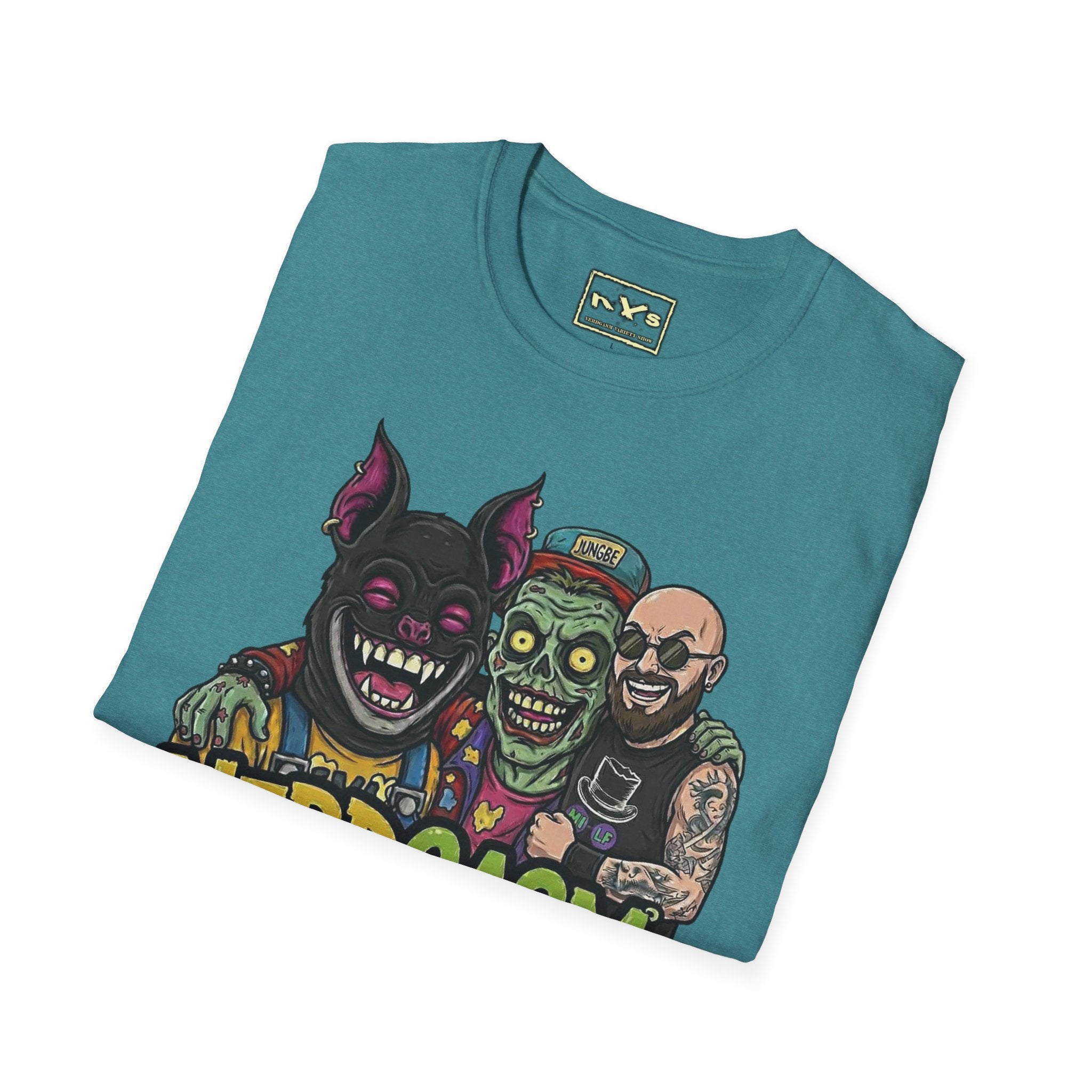 Nerdgasm Variety Show are Freeky! T-Shirt - Limited Run