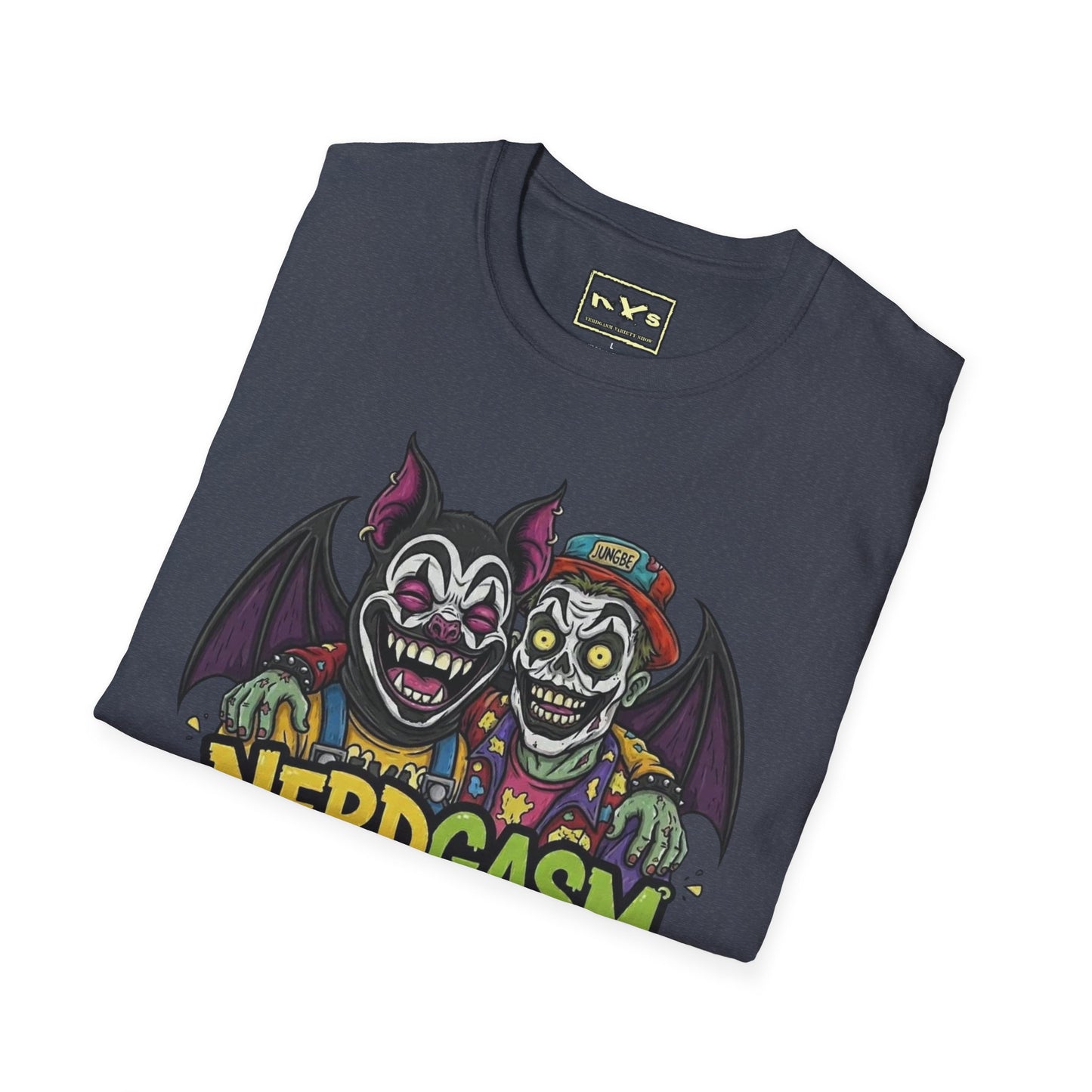 Nerdgasm Variety Show Are Down With the Clown!! T-Shirt - Limited Run