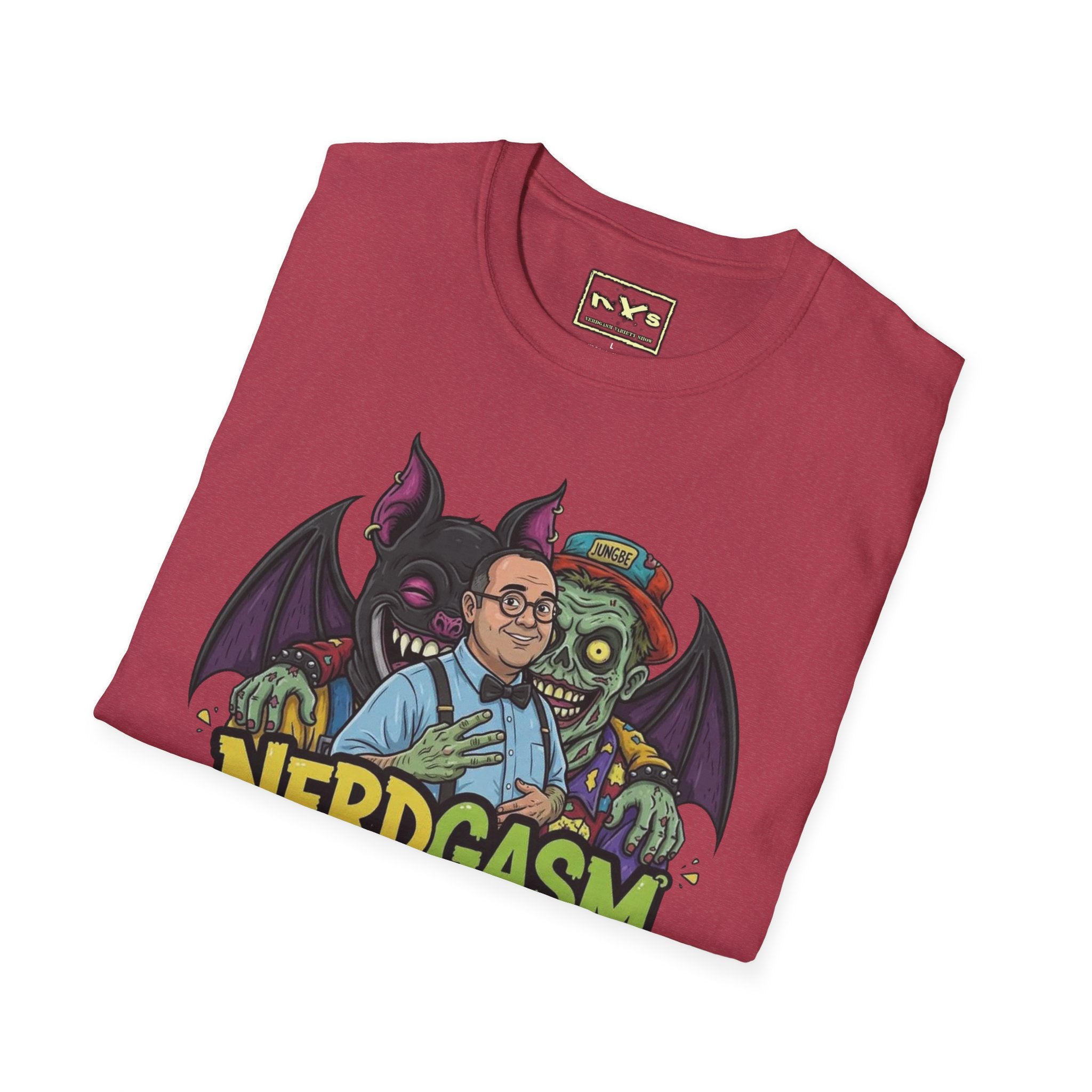 Nerdgasm Variety Show can count to 3!! T-Shirt - Limited Run
