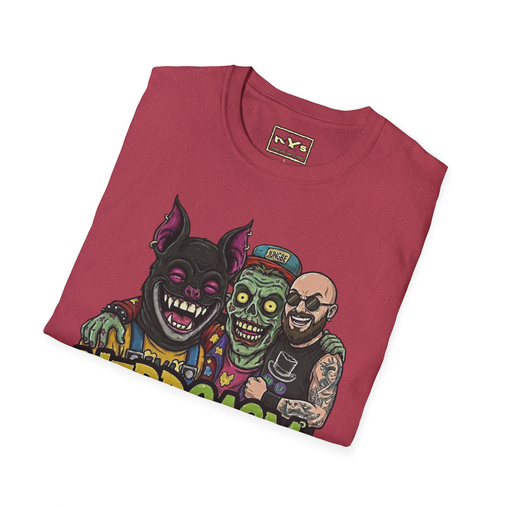 Nerdgasm Variety Show are Freeky! T-Shirt - Limited Run