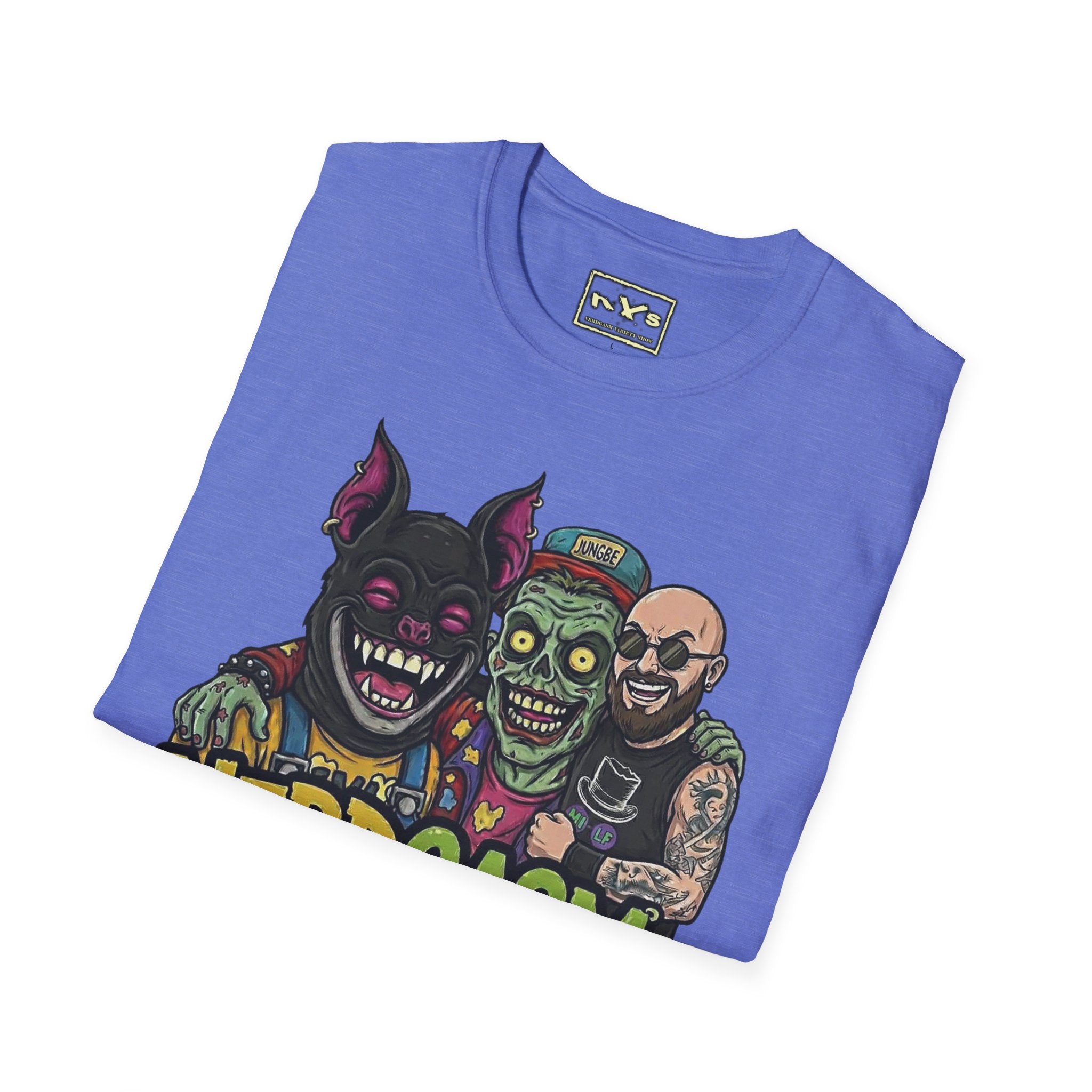 Nerdgasm Variety Show are Freeky! T-Shirt - Limited Run