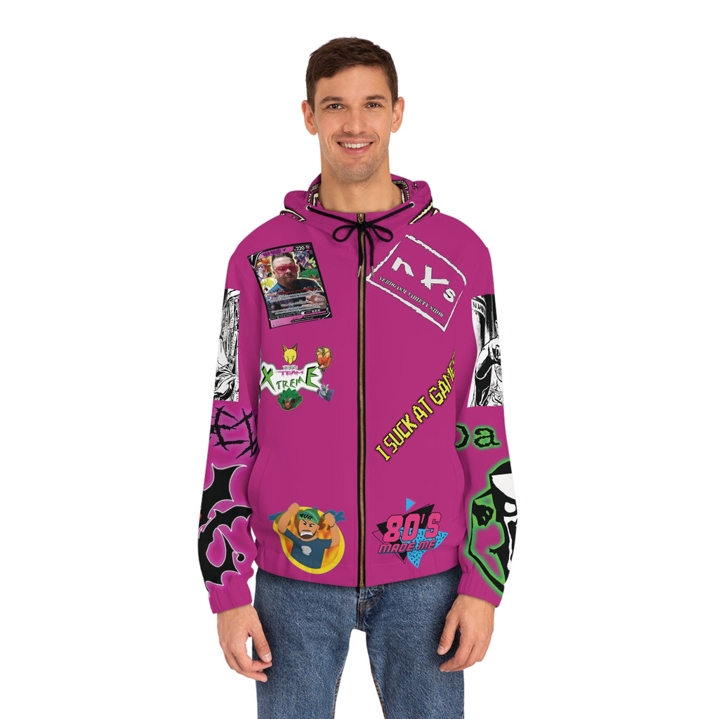 The NVS Battle Jacket Style Zip-Up Hoodie