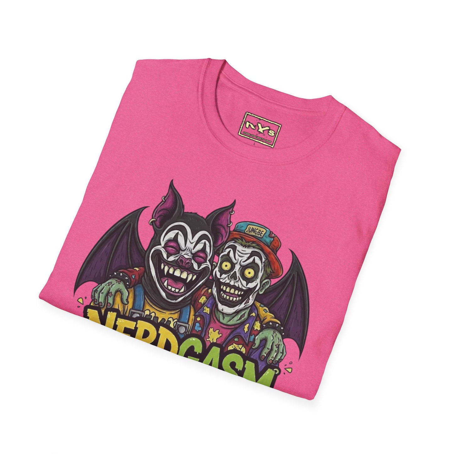 Nerdgasm Variety Show Are Down With the Clown!! T-Shirt - Limited Run