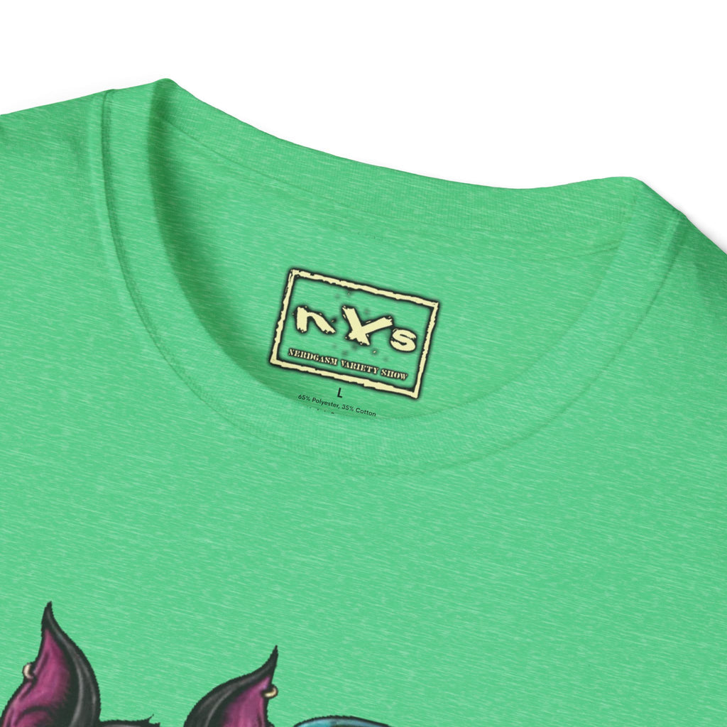 Nerdgasm Variety Show is Dino-Myte T-Shirt - Limited Run