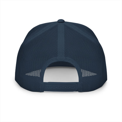 Trucker Cap — 'Nes' Oval Patch Embroidered Mesh Snapback