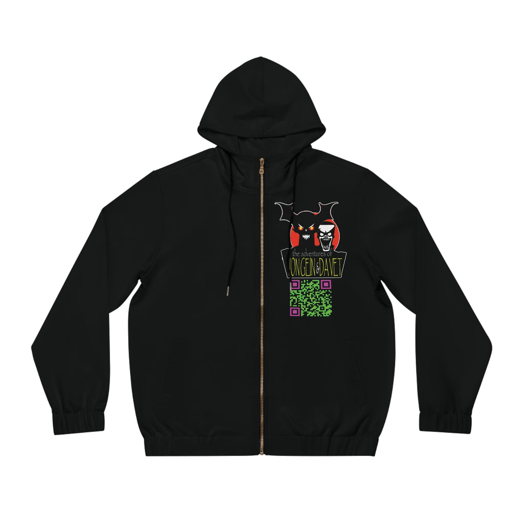 NVS One Piece Pirate Crew Men's Full-Zip Hoodie