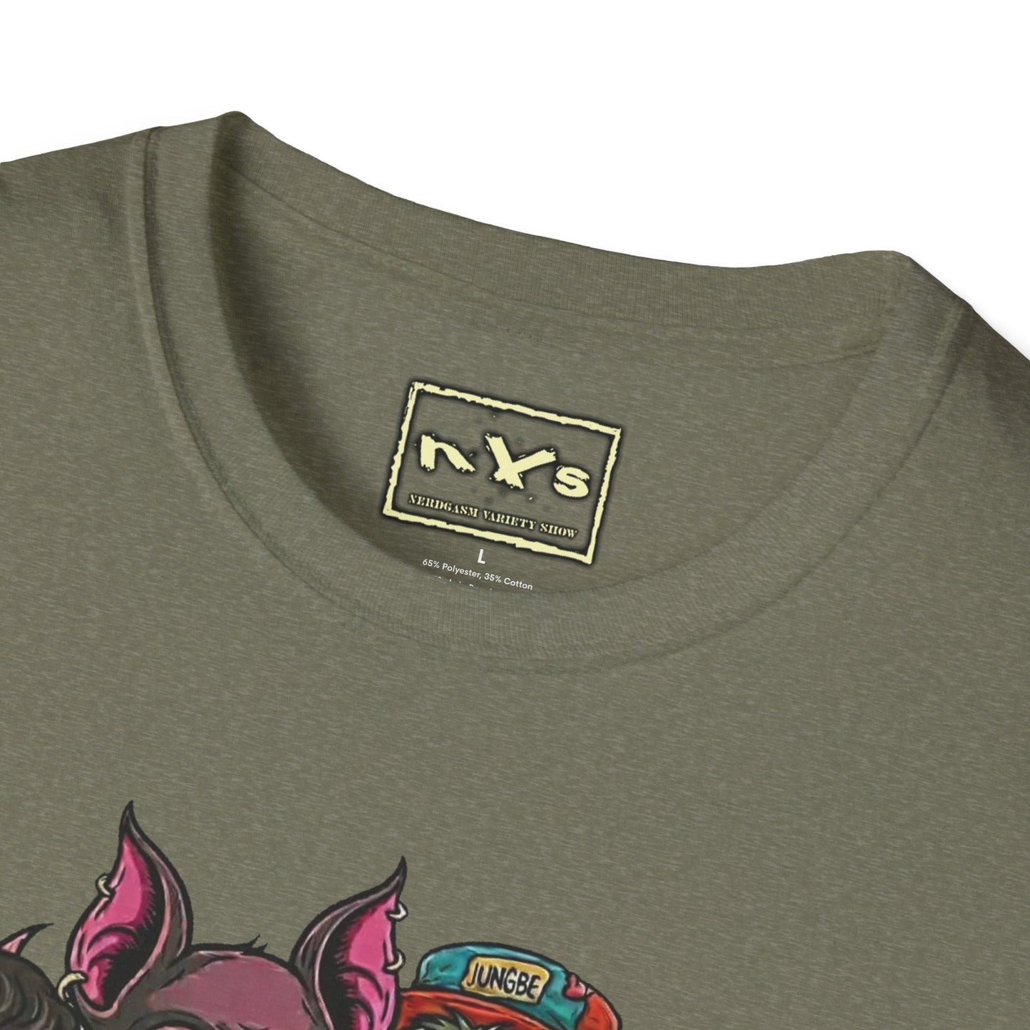 Nerdgasm Variety Show are Sexy Talented Dudes T-Shirt - Limited Run