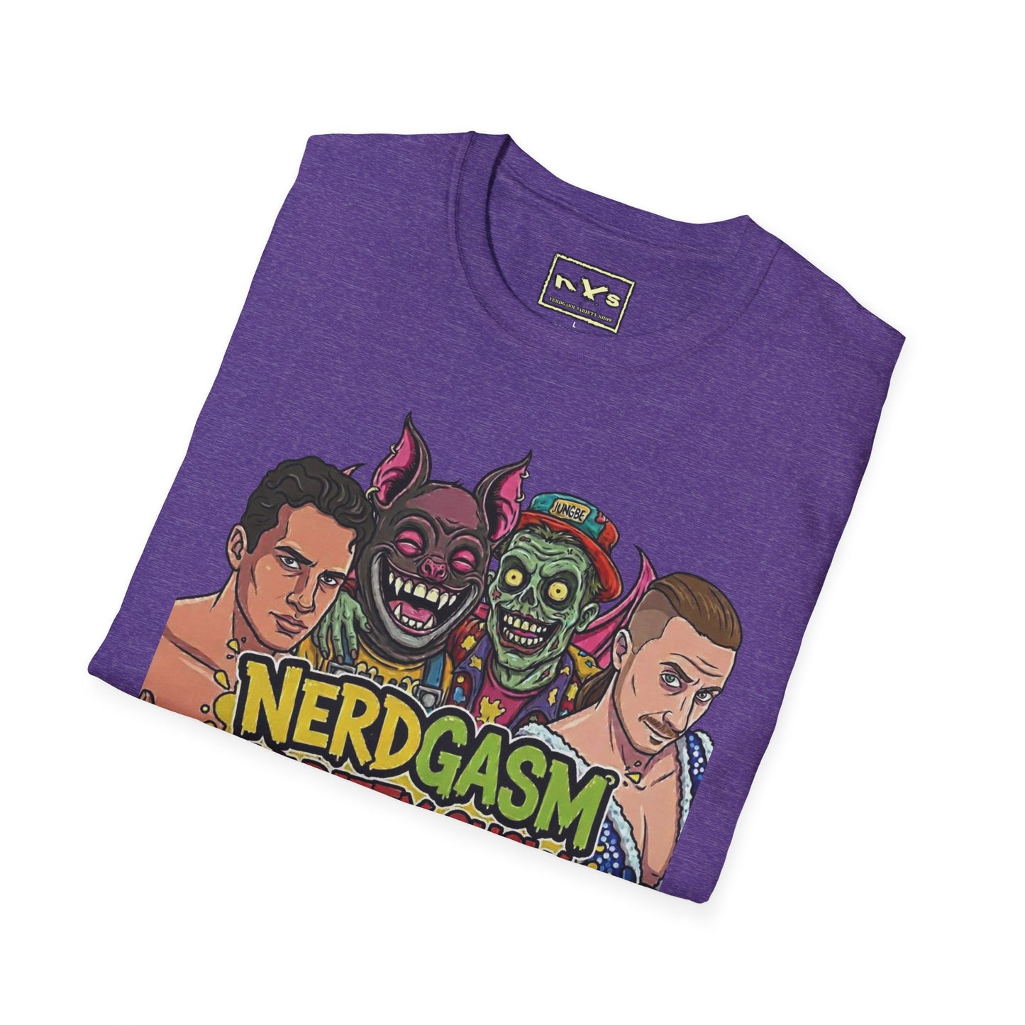 Nerdgasm Variety Show are Sexy Talented Dudes T-Shirt - Limited Run